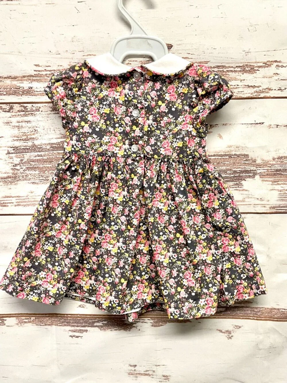 Bonnie Baby Floral Smocked Dress